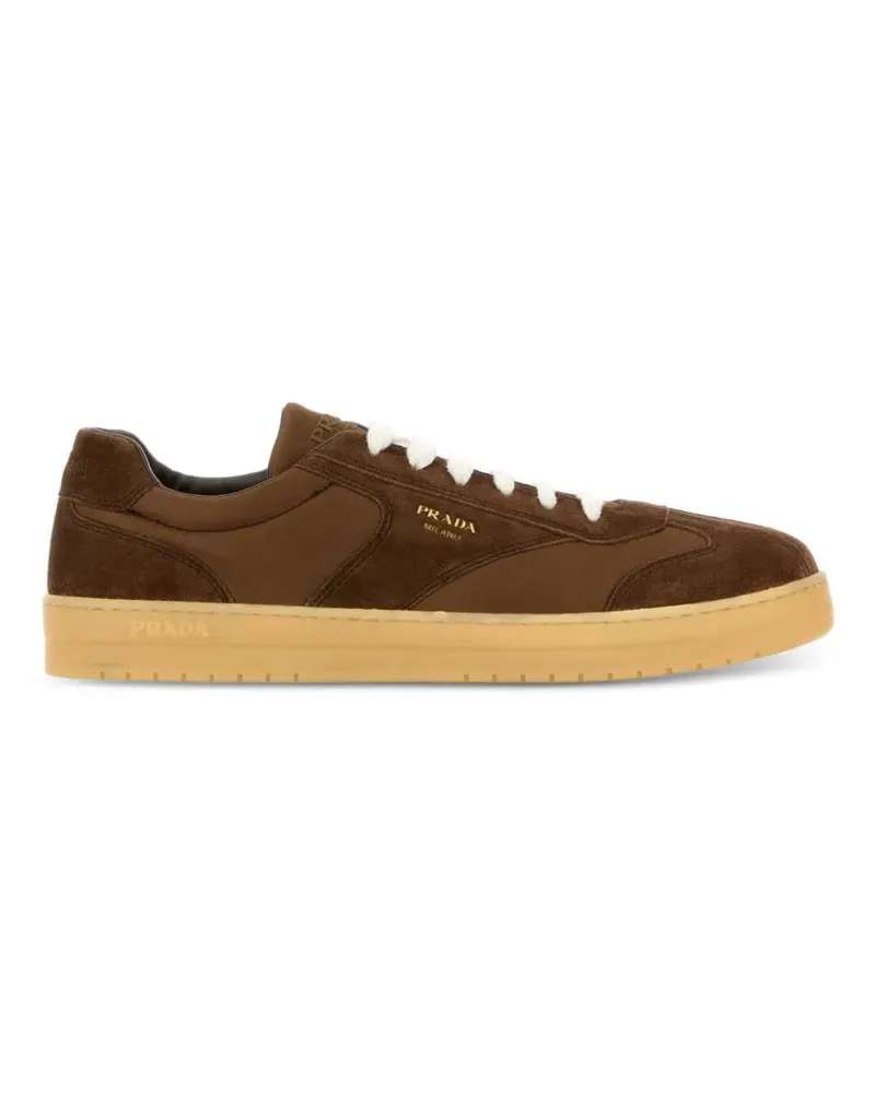 Prada Sneakers mit Logo-Detail - Braun Braun