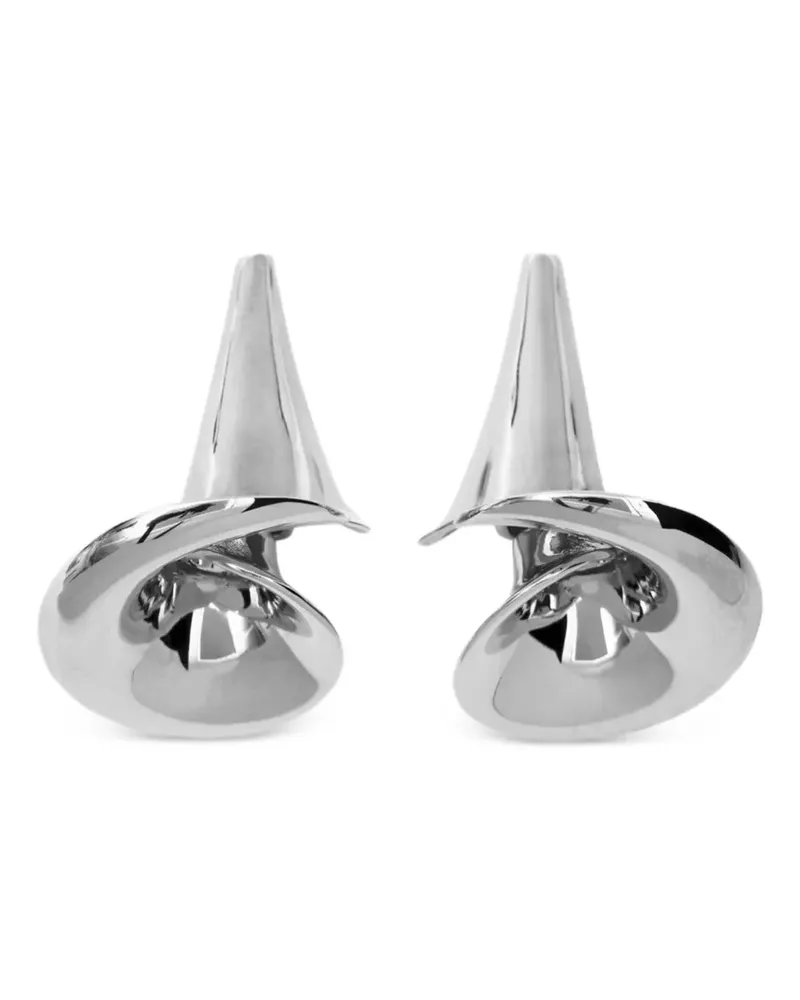 Burberry Tulip earrings - Silber Silber