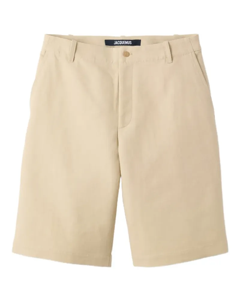 Jacquemus Le Camargue chino shorts - Nude Nude