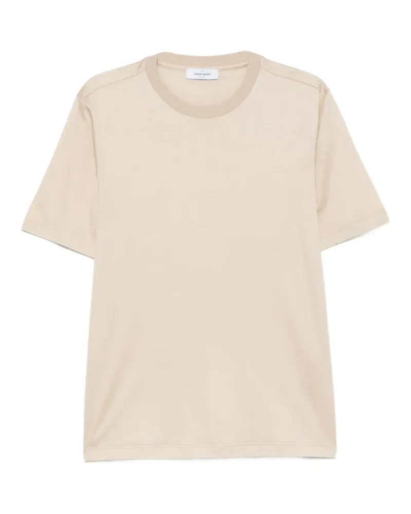 Gran Sasso Klassisches T-Shirt - Nude Nude