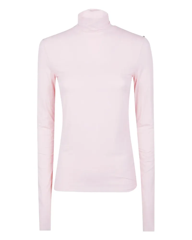 SPORTMAX turtleneck long-sleeve top - Rosa Rosa