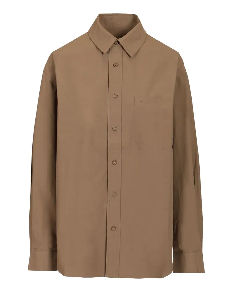 Matteau Hemd aus Bio-Baumwolle - Braun Braun