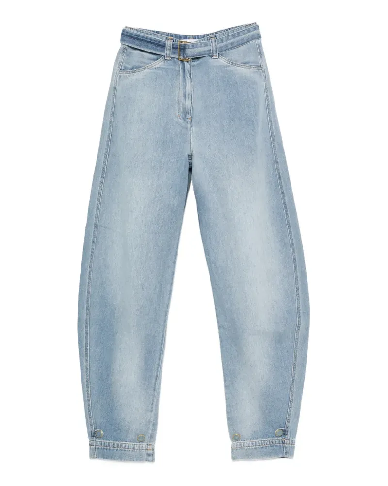 Simona Corsellini tapered jeans - Blau Blau