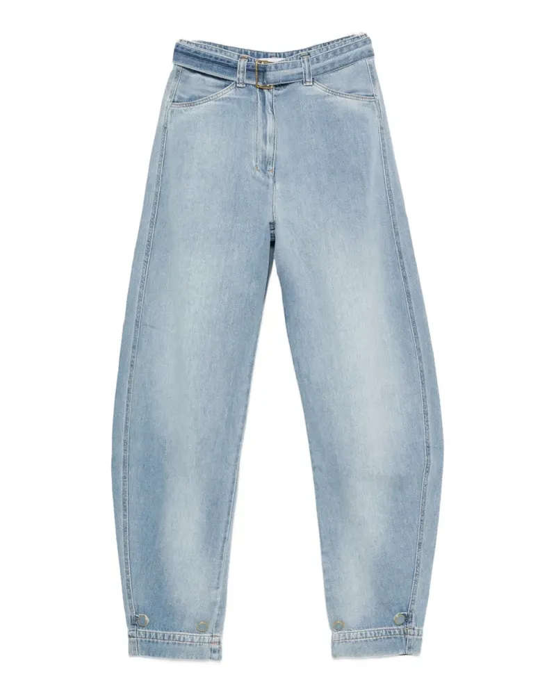 Simona Corsellini tapered jeans - Blau Blau