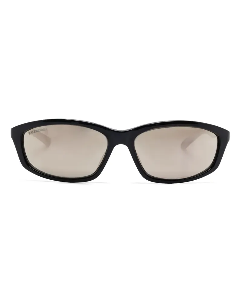 Balenciaga BB0401S Sonnenbrille - Schwarz Schwarz
