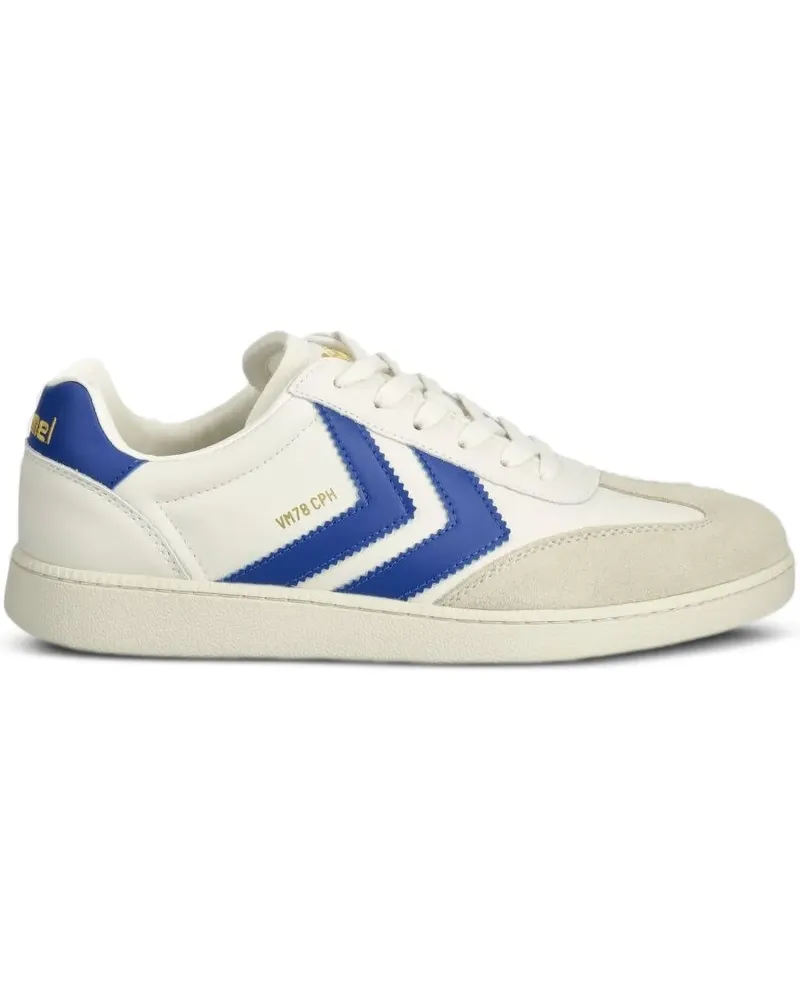 hummel Chevron Sneakers aus Wildleder - Weiß Weiß