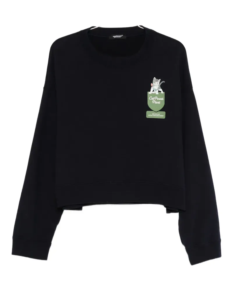 Undercover graphic-print sweatshirt - Blau Blau