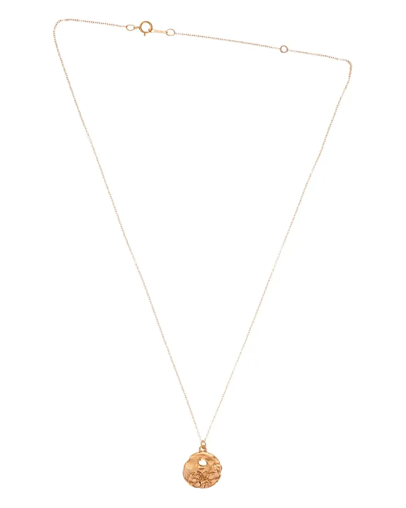 Alighieri The Scorpio Medallion Halskette - Gold Gold
