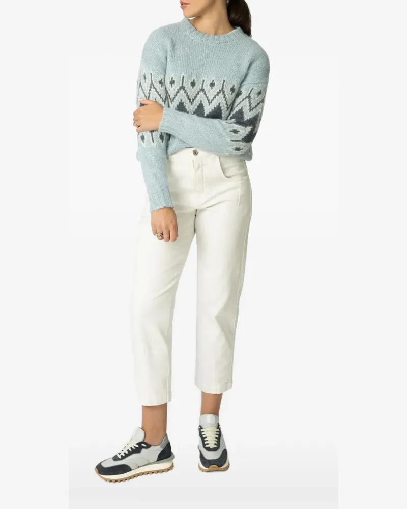 Eleventy long-sleeve sweater - Blau Blau