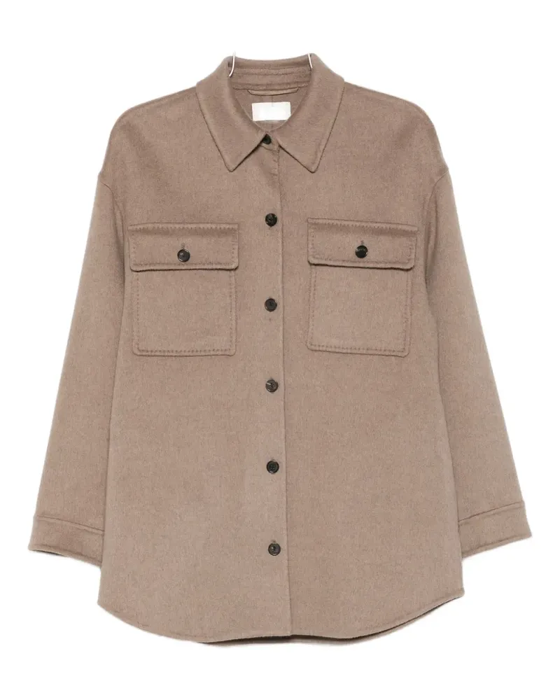 The Row Kaida pocket jacket - Nude Nude