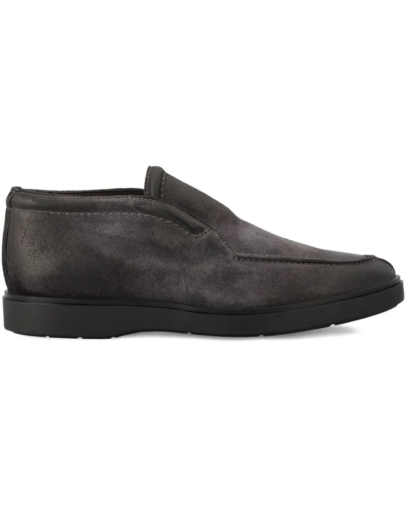 Tagliatore Loafer aus Wildleder - Grau Grau