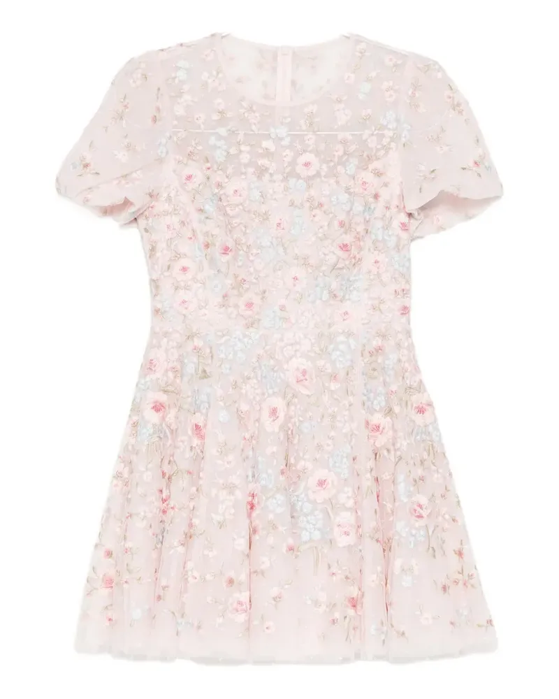 Needle & Thread floral embroidered dress - Rosa Rosa