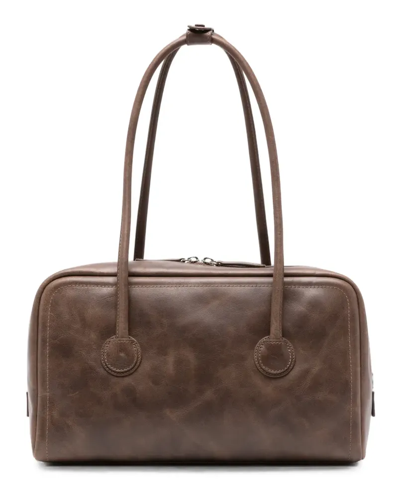 Marge Sherwood Shopper mit Logo-Prägung - Braun Braun