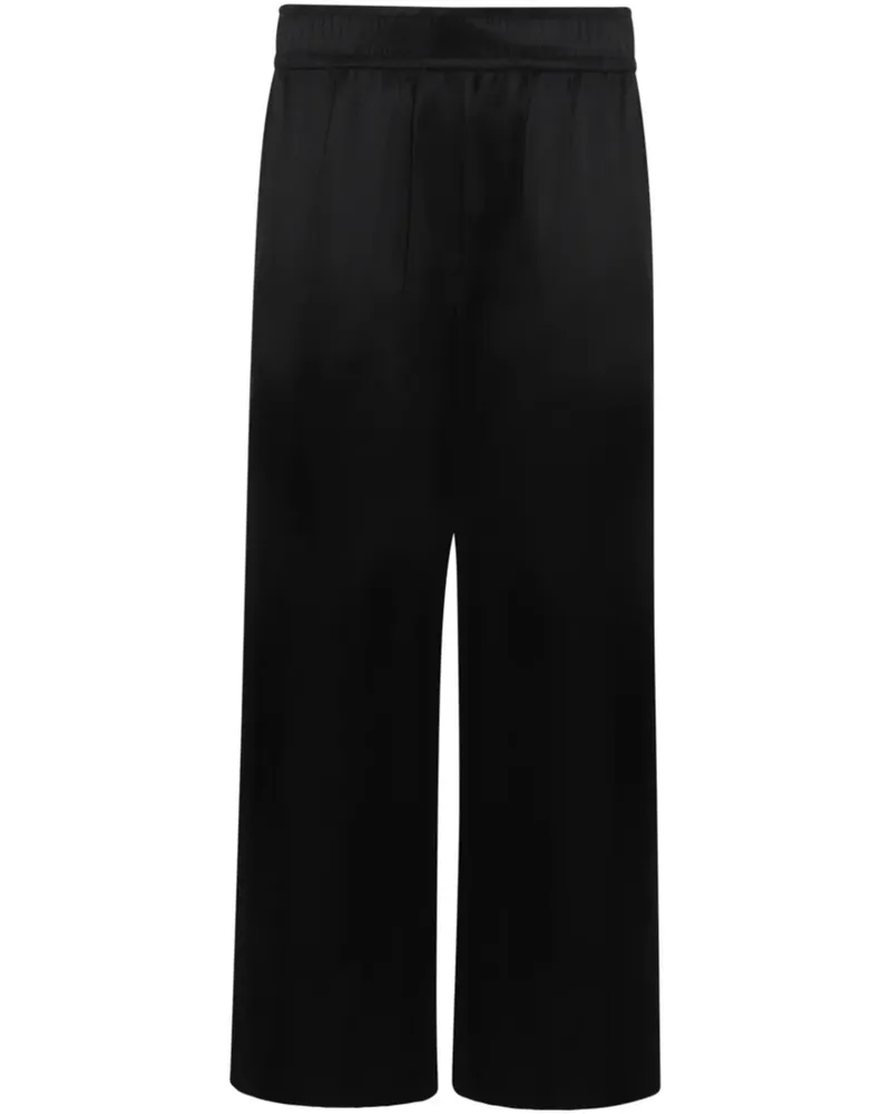 Brunello Cucinelli Hose aus Satin - Schwarz Schwarz