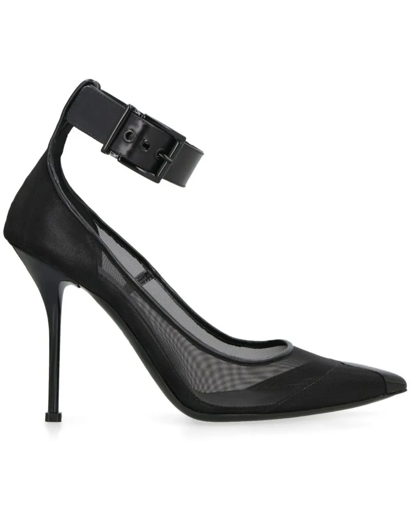 Alexander McQueen Pumps mit spitzer Kappe - Schwarz Schwarz