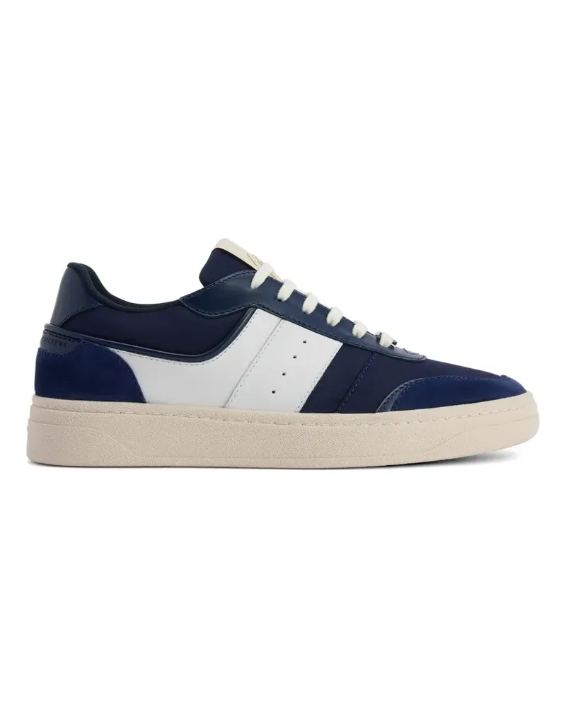 Giuseppe Zanotti Gz Thor leather lace loop sneakers - Blau Blau