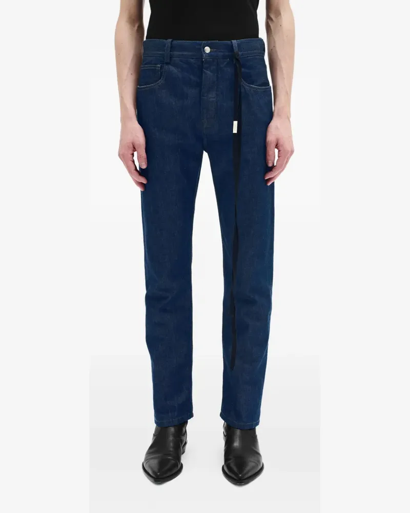 Ann Demeulemeester Selvedge Jeans - Blau Blau