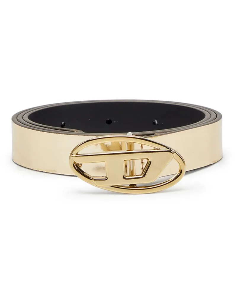 Diesel B-1DR Gürtel - Gold Gold