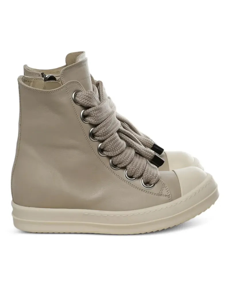 Rick Owens lace-up sneakers - Nude Nude