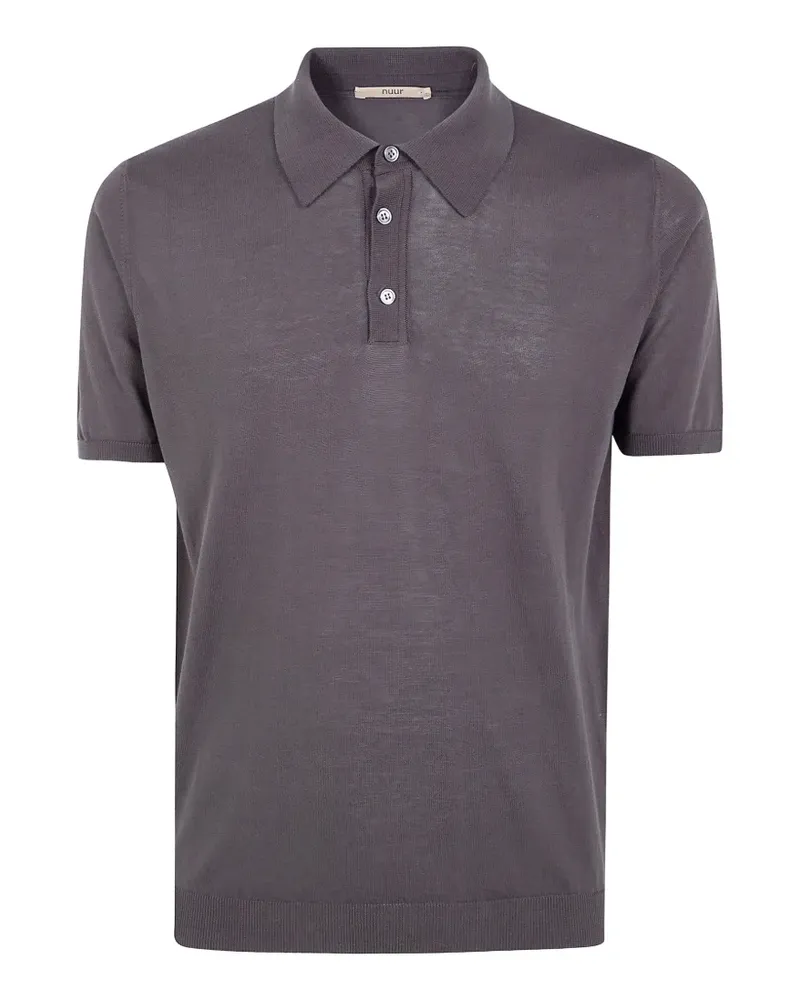Nuur short-sleeved polo shirt - Grau Grau