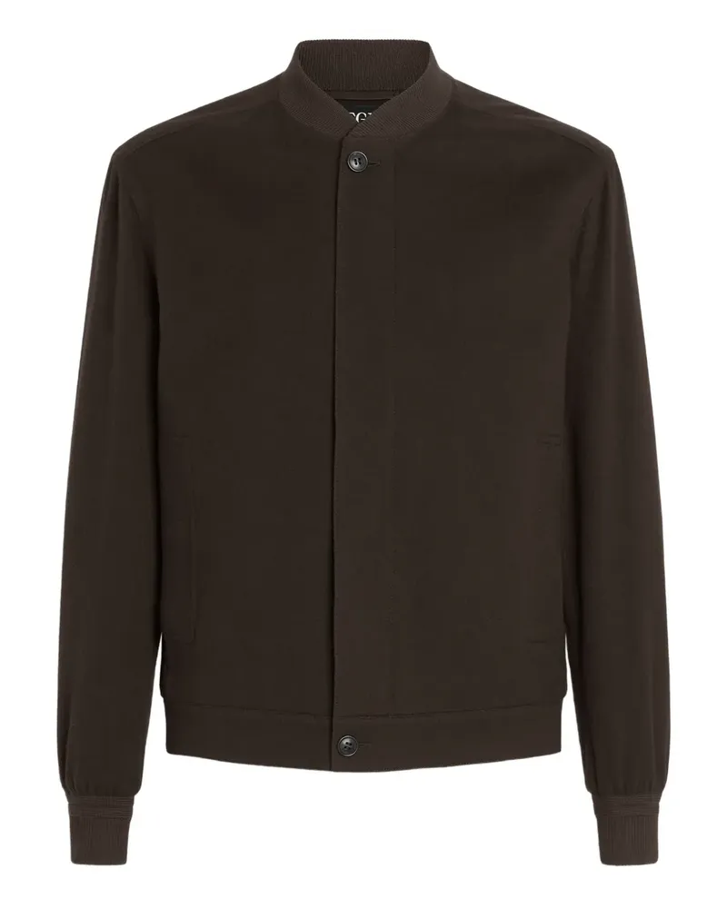 Ermenegildo Zegna Oasi Bomberjacke aus Kaschmir - Braun Braun