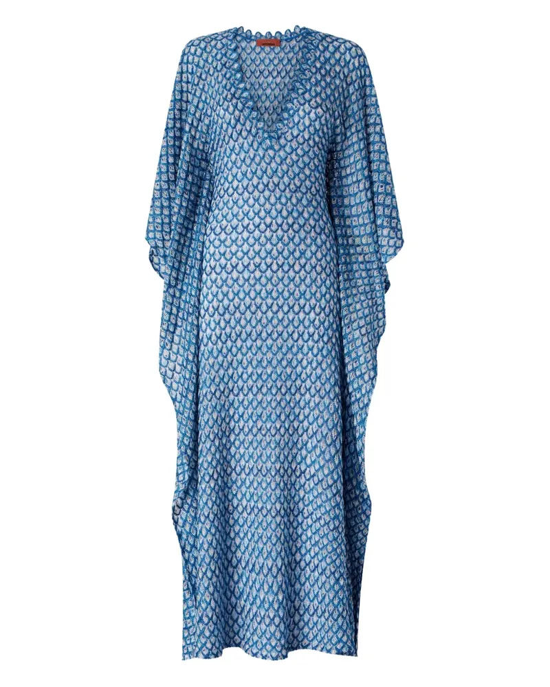 Missoni Gestricktes Kleid - Blau Blau
