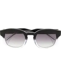 Vivienne Westwood Eckige Cary Sonnenbrille mit Glanzoptik Schwarz