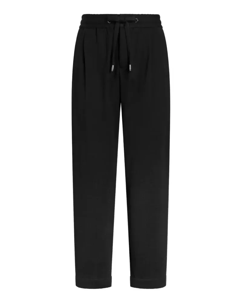 Dolce & Gabbana Jogginghose aus Jersey - Schwarz Schwarz