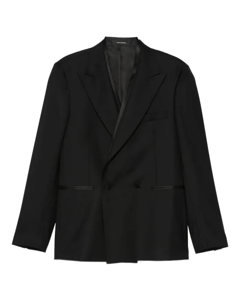 Tagliatore double-breasted suit - Schwarz Schwarz