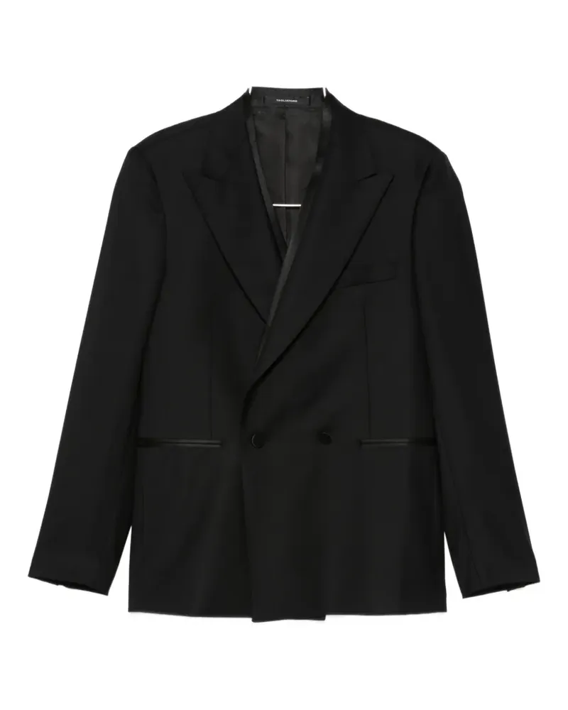 Tagliatore double-breasted suit - Schwarz Schwarz