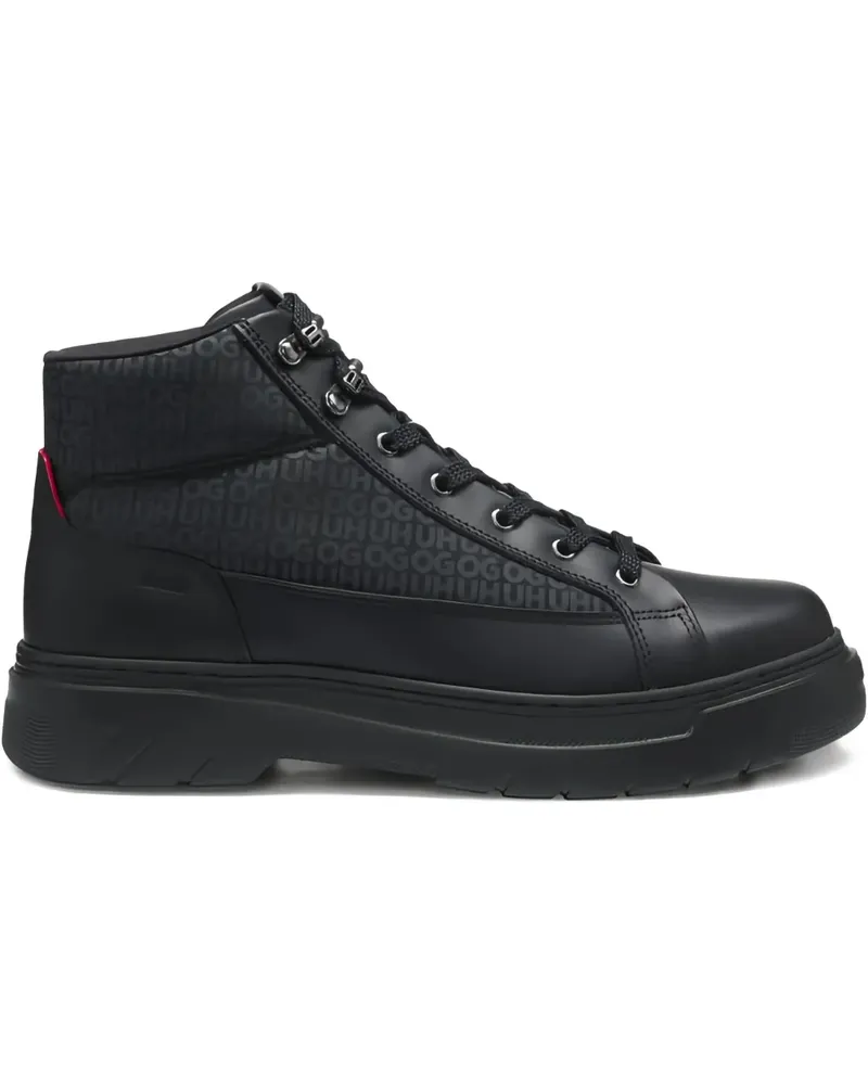 HUGO BOSS Urian lace-up boots - Schwarz Schwarz