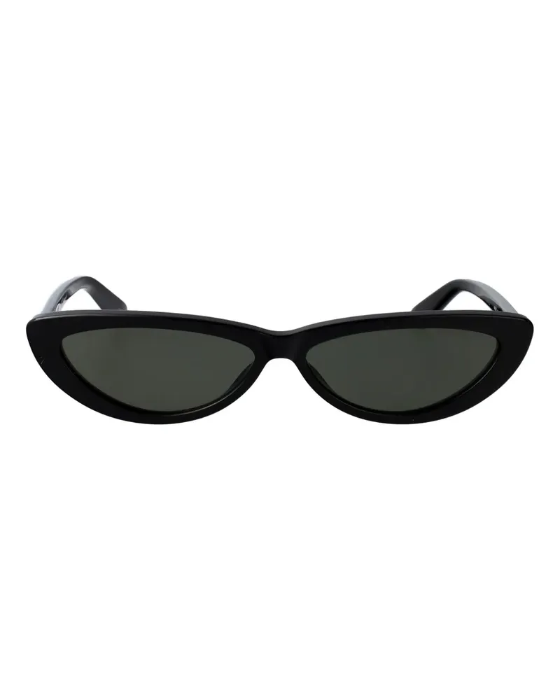 Alexander McQueen cat-eye frame sunglasses - Schwarz Schwarz