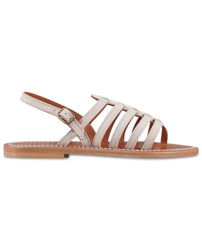 K.Jacques  Homere leather sandals Nude