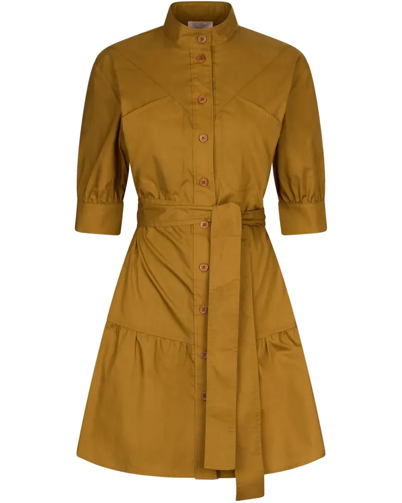 Liu Jo Hemdkleid aus Popeline - Braun Braun