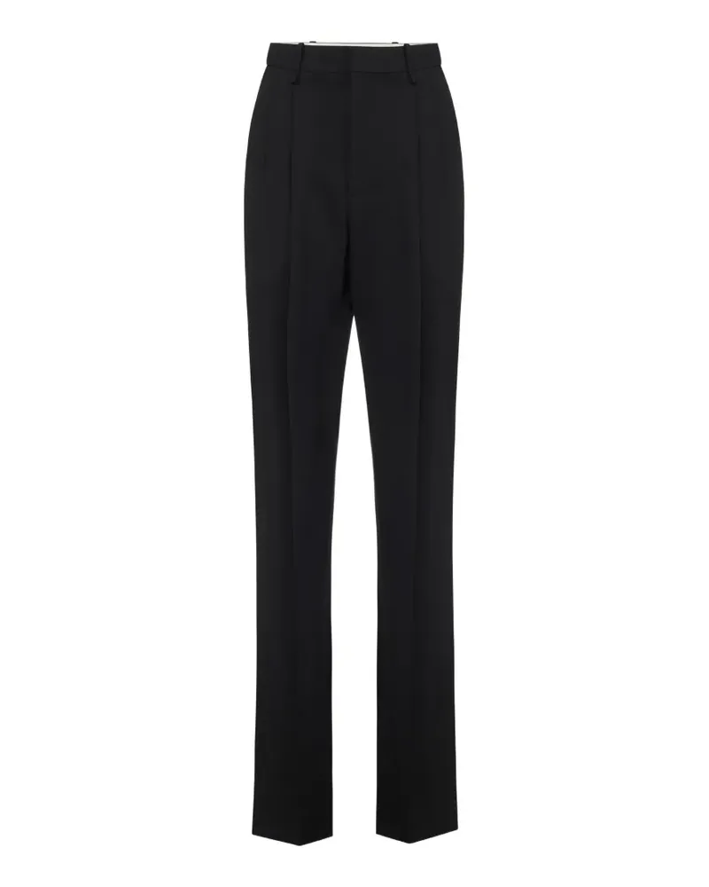 Elisabetta Franchi Hose aus Gabardine - Schwarz Schwarz