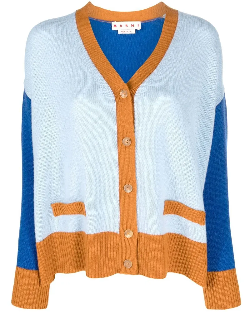 Marni Gestrickter Cardigan - Blau Blau
