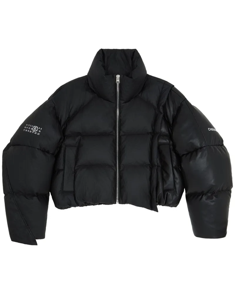 Maison Margiela x Chen Peng Daunenjacke - Schwarz Schwarz
