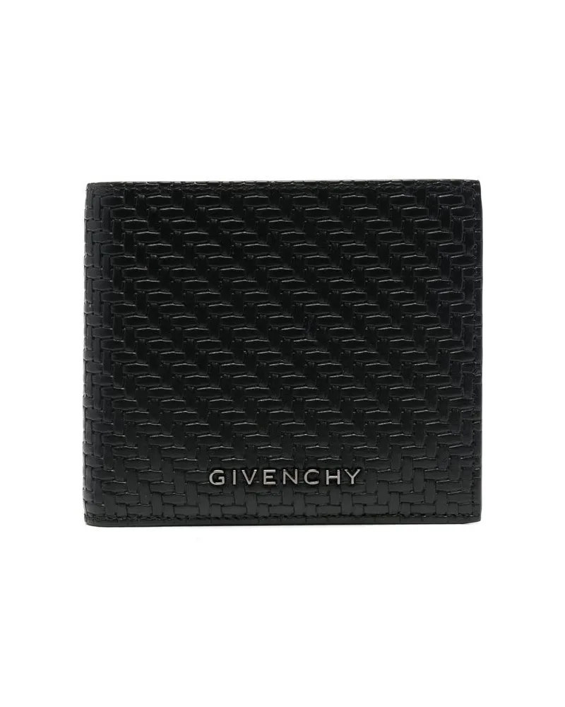 Givenchy Strukturiertes Portemonnaie - Schwarz Schwarz