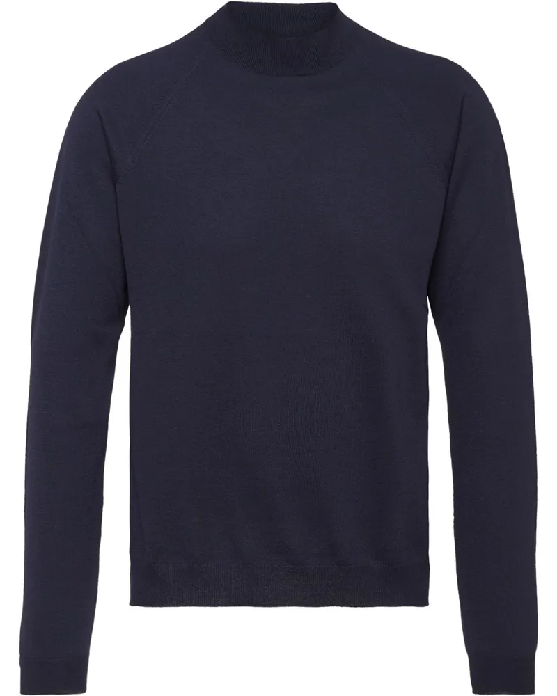 Prada Klassischer Rollkragenpullover - Blau Blau