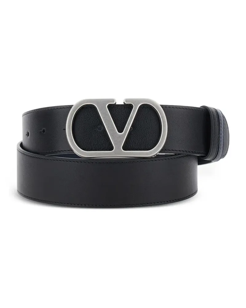 Valentino Garavani Wendbarer VLogo Gürtel - Schwarz Schwarz
