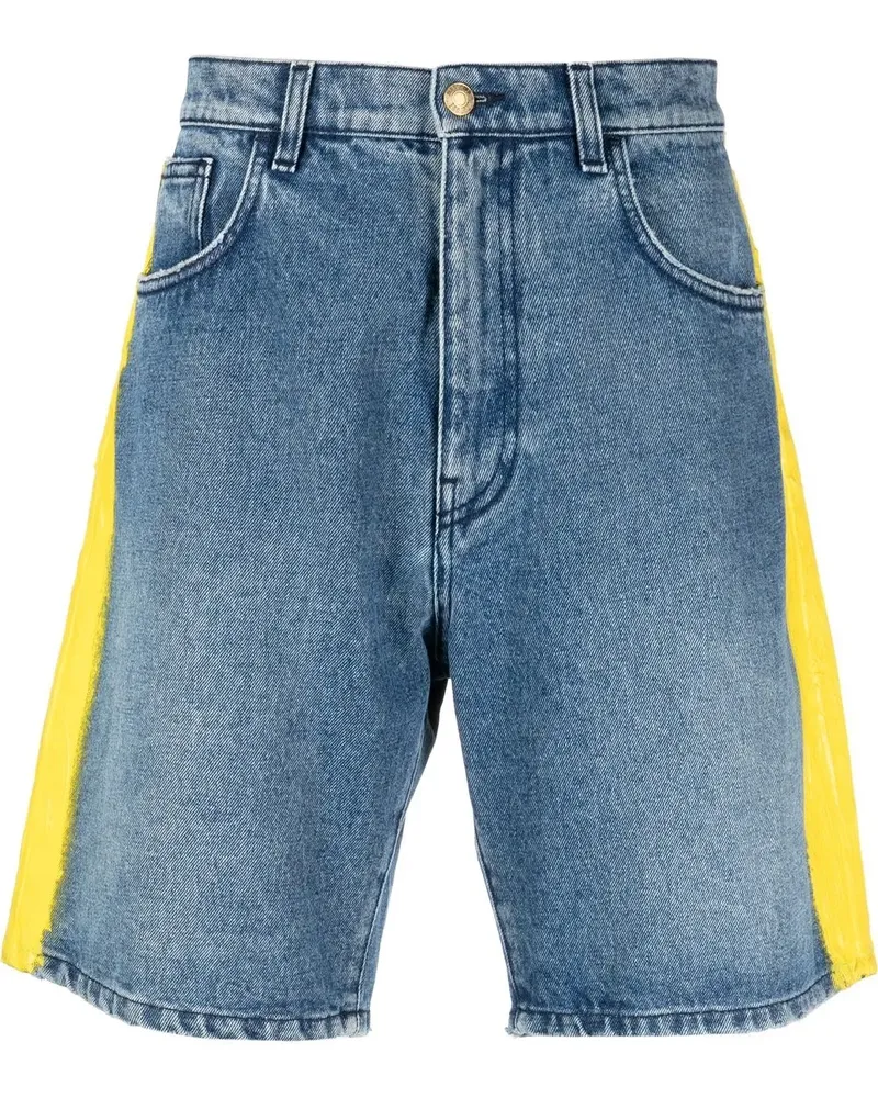 Moschino Jeans-Shorts mit Streifen - Blau Blau