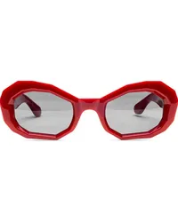 Amiri Honeycomb "Red" Sonnenbrille Rot