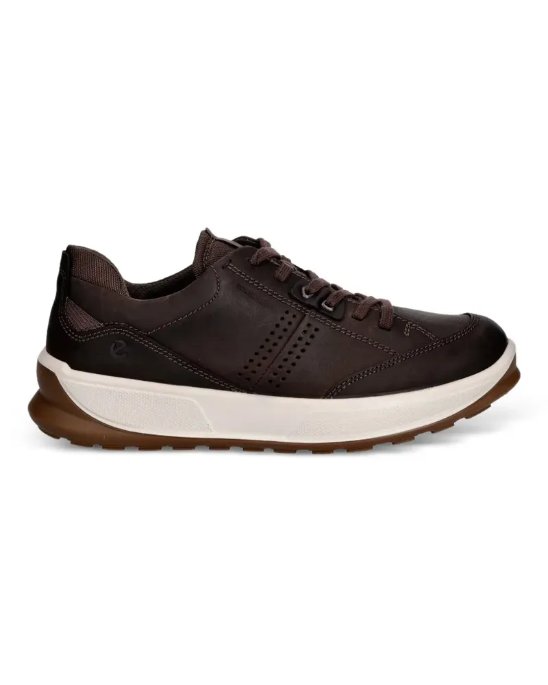 Ecco Perforierte Sneakers - Braun Braun
