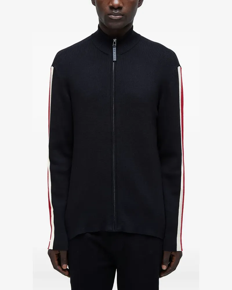 Osklen Cardigan mit Streifen - Schwarz Schwarz