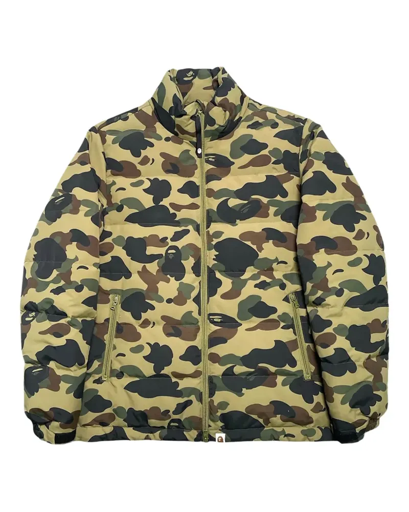 BAPE 1st Camo down jacket - Nude Nude