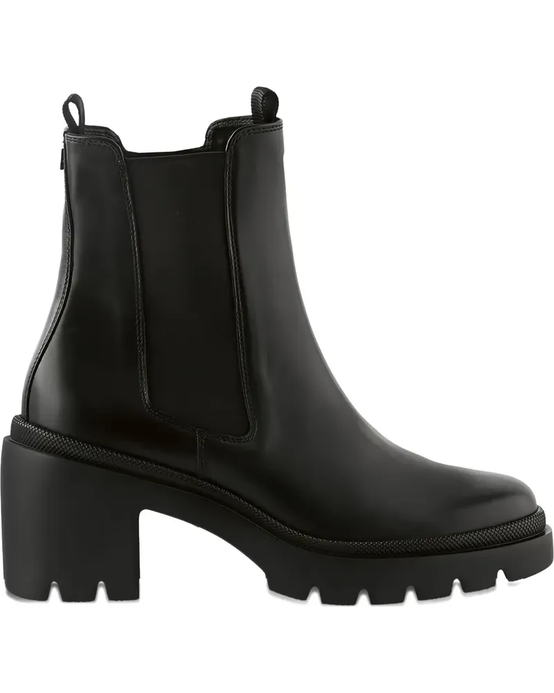 Högl Thea Chelsea-Boots mit Blockabsatz - Schwarz Schwarz