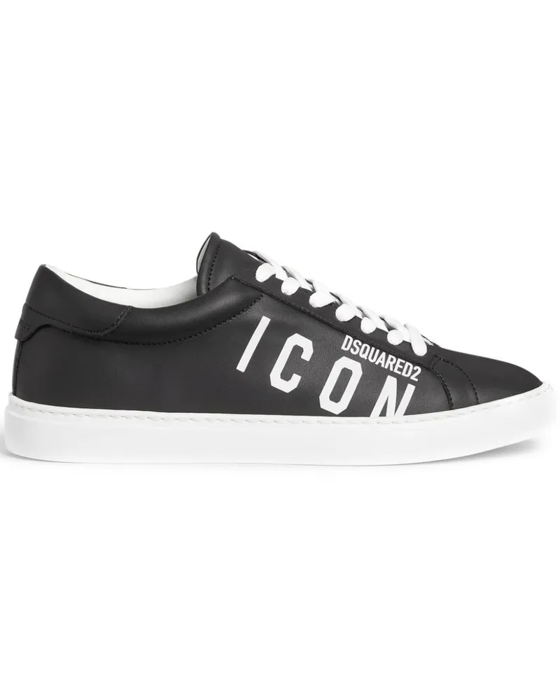 Dsquared2 Icon Sneakers - Schwarz Schwarz