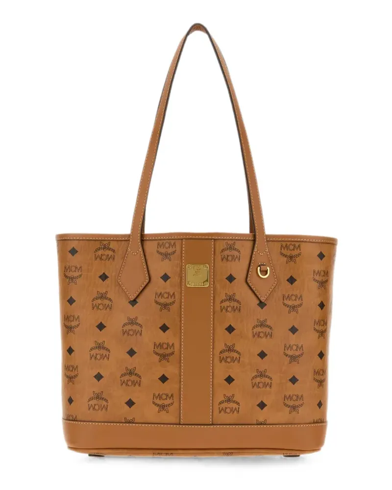 MCM Liz VI Tote Bag - Braun Braun