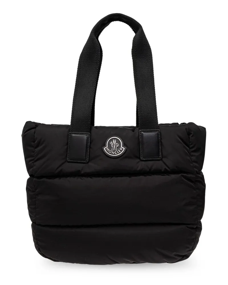 Moncler Gepolsterter Caradoc Shopper Schwarz