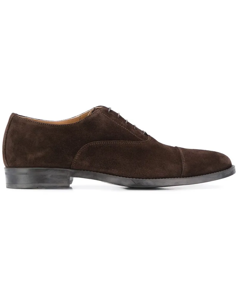 Scarosso Cesare' Oxford-Schuhe - Braun Braun